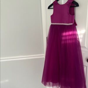 Elegant Purple Kids Dress